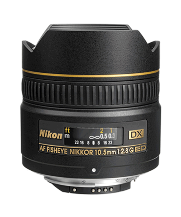Nikon-AF-DX-Fisheye-10.5mm-f2.8G-ED-لنز-نیکون