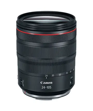 لنز-بدون‌آینه-کانن-Canon-RF-24-105-F4L-IS-USM